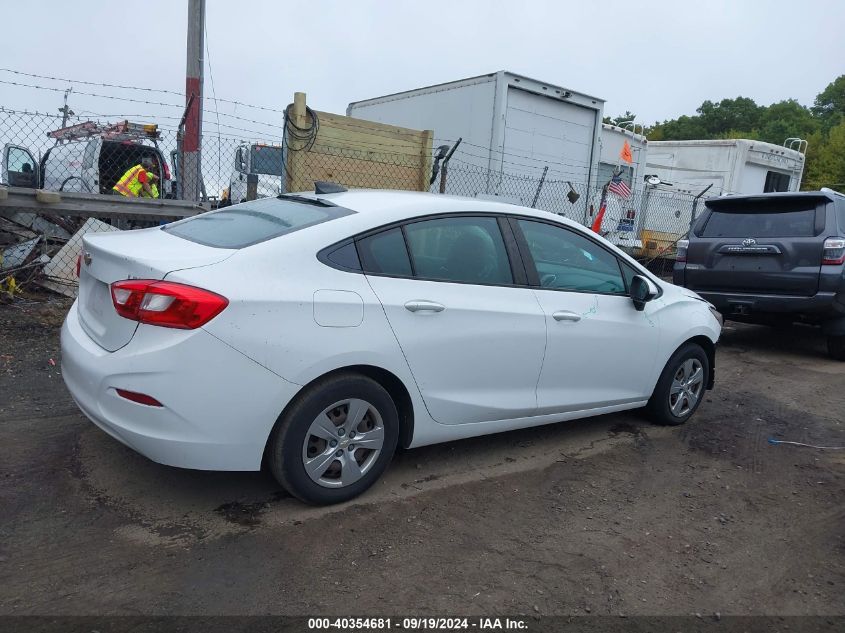 2017 Chevrolet Cruze Ls Auto VIN: 1G1BC5SM7H7142841 Lot: 40354681