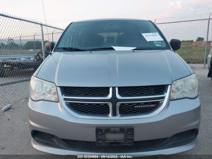 2014 Dodge Grand Caravan Se VIN: 2C4RDGBG8ER187094 Lot: 40354684