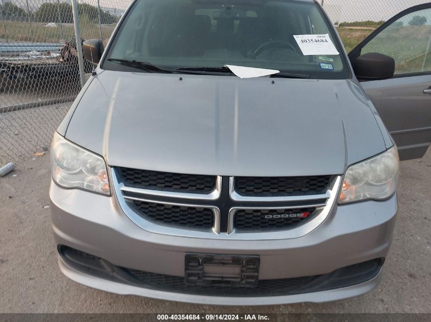 2014 Dodge Grand Caravan Se VIN: 2C4RDGBG8ER187094 Lot: 40354684