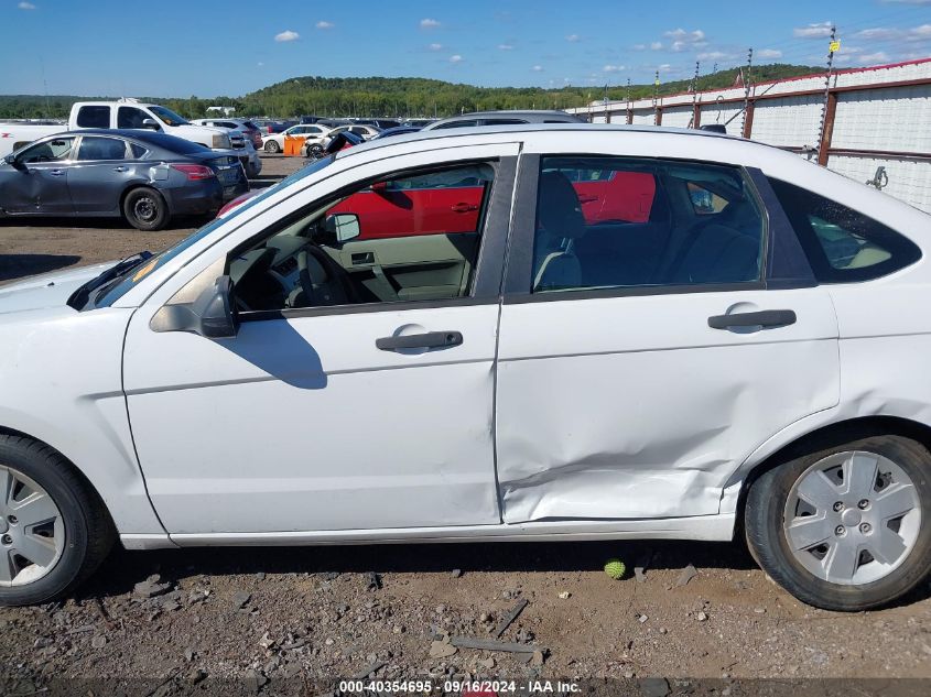 2008 Ford Focus S VIN: 1FAHP34N98W134025 Lot: 40354695