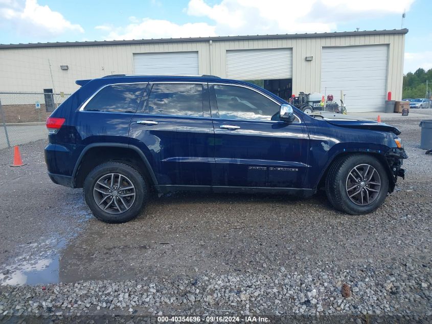 2017 Jeep Grand Cherokee Limited 4X4 VIN: 1C4RJFBGXHC707201 Lot: 40354696