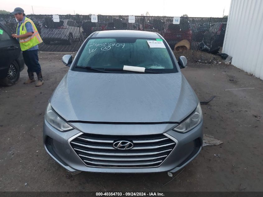 2017 Hyundai Elantra Se VIN: KMHD74LF1HU383547 Lot: 40354703