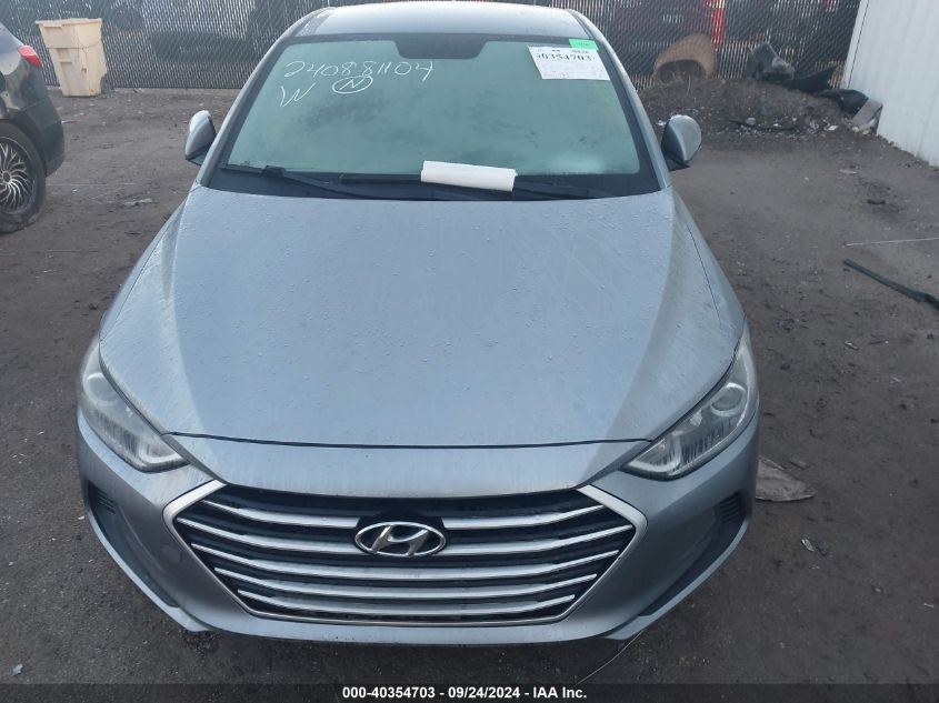 2017 Hyundai Elantra Se VIN: KMHD74LF1HU383547 Lot: 40354703