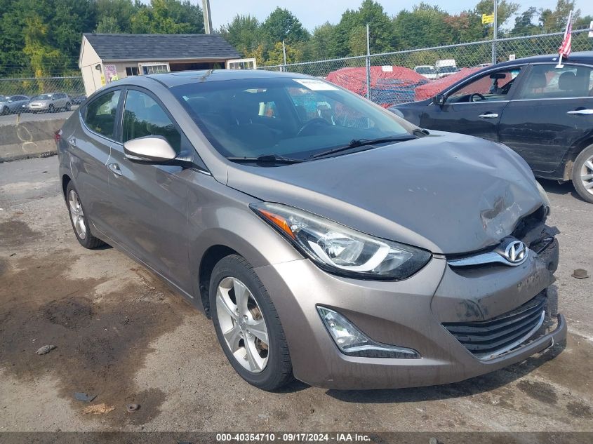 2016 Hyundai Elantra Value Edition VIN: 5NPDH4AE5GH775144 Lot: 40354710