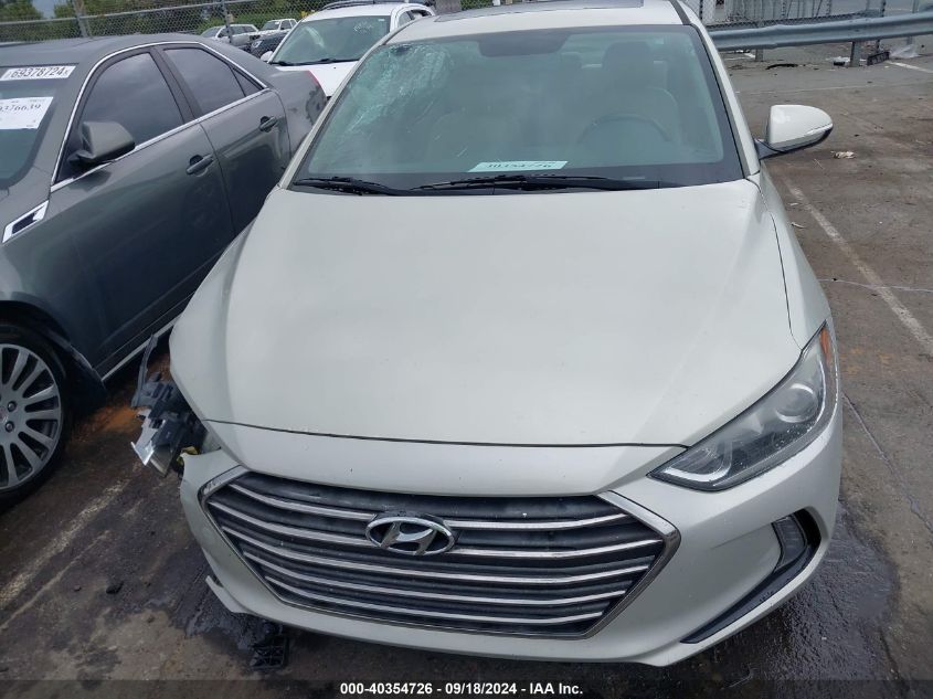 2017 Hyundai Elantra Limited VIN: KMHD84LF8HU355399 Lot: 40354726