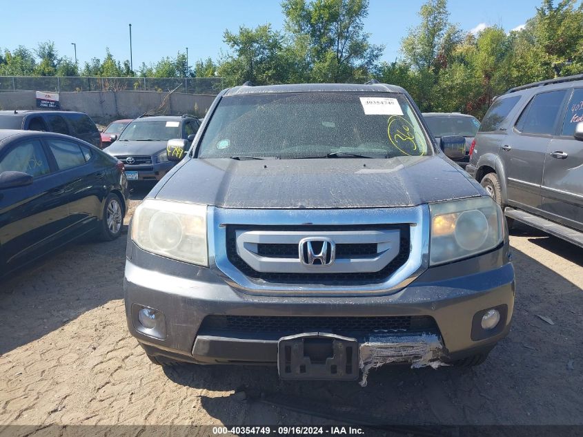 2011 Honda Pilot Ex-L VIN: 5FNYF4H51BB086996 Lot: 40354749