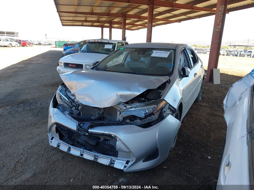 VIN 2T1BURHE6JC011805 2018 TOYOTA COROLLA LE
