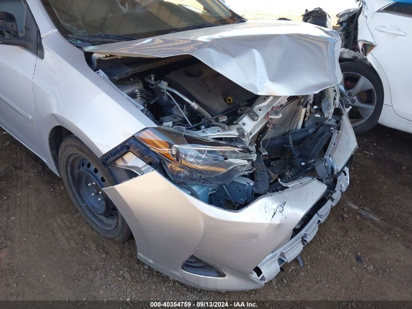 VIN 2T1BURHE6JC011805 2018 TOYOTA COROLLA LE