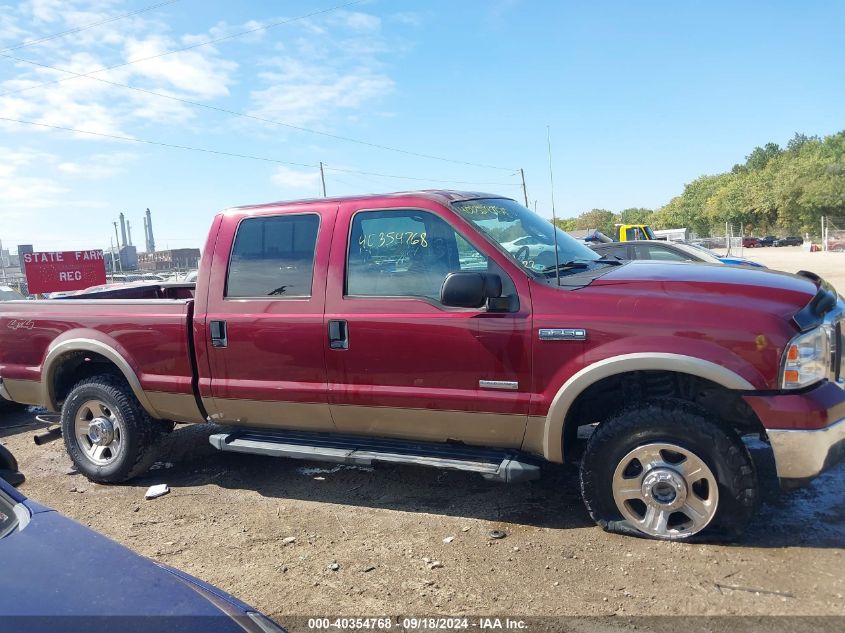 2006 Ford F-250 Lariat/Xl/Xlt VIN: 1FTSW21P86EA63227 Lot: 40354768