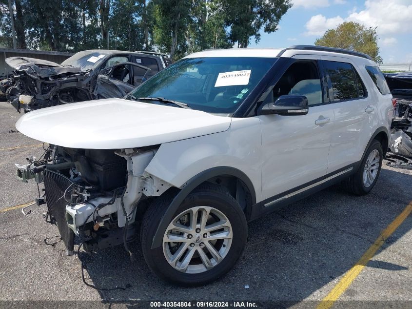 1FM5K7D86HGA62252 2017 FORD EXPLORER - Image 2