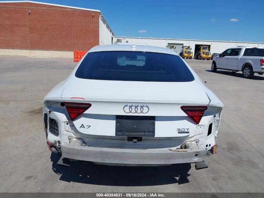 2016 Audi A7 3.0T Premium Plus VIN: WAUWGAFC4GN170188 Lot: 40354831