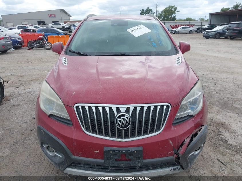 2013 Buick Encore Premium VIN: KL4CJDSB1DB194557 Lot: 40354833