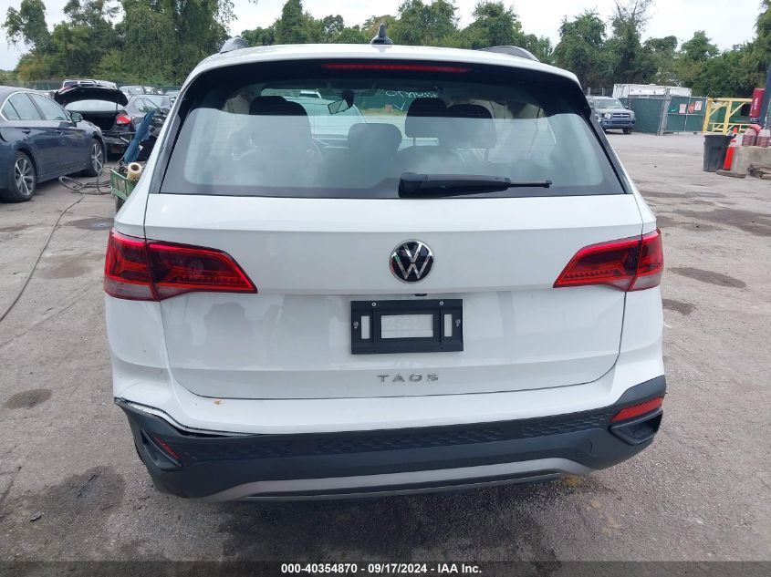 2022 Volkswagen Taos 1.5T S VIN: 3VVDX7B26NM022482 Lot: 40354870