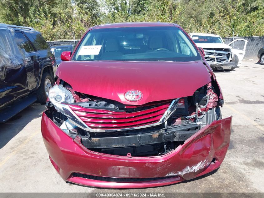 2015 Toyota Sienna Le 8 Passenger VIN: 5TDKK3DC7FS640253 Lot: 40354874