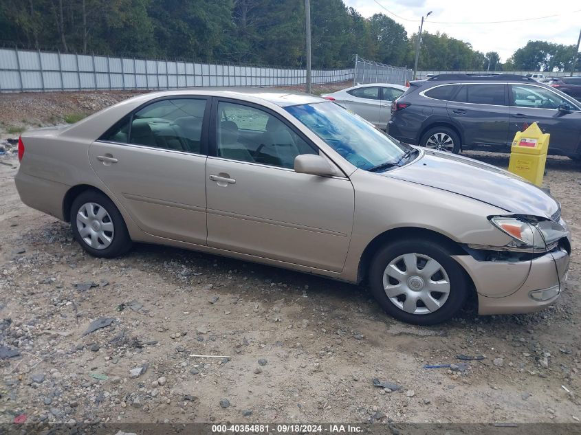 4T1BE32KX4U344617 2004 Toyota Camry Le