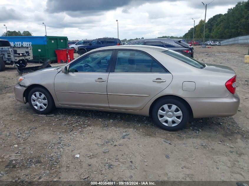 4T1BE32KX4U344617 2004 Toyota Camry Le