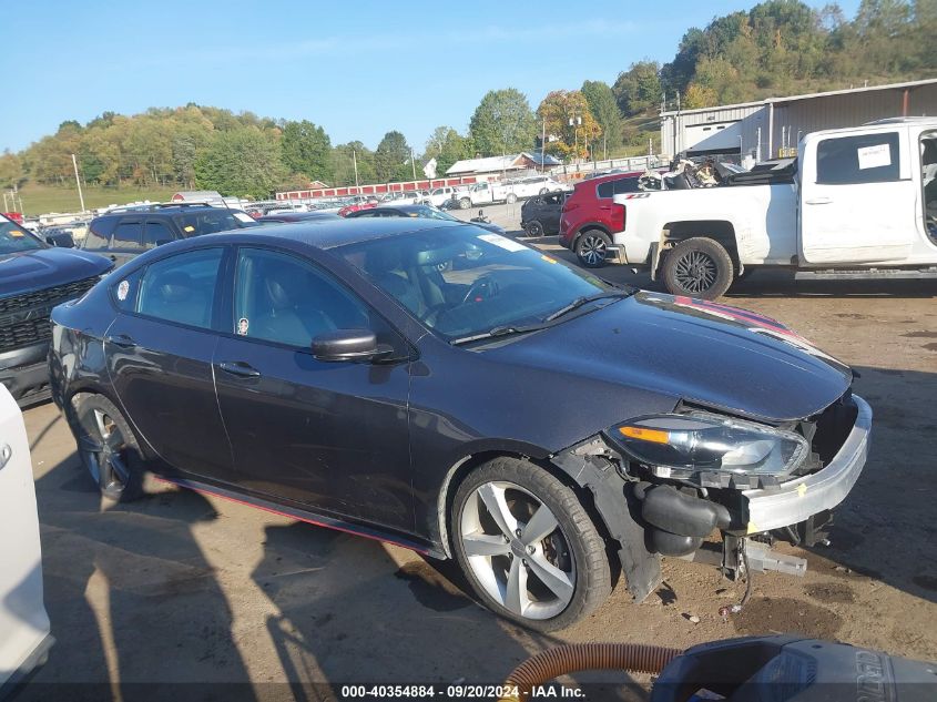 2015 Dodge Dart Gt VIN: 1C3CDFEB4FD434068 Lot: 40354884