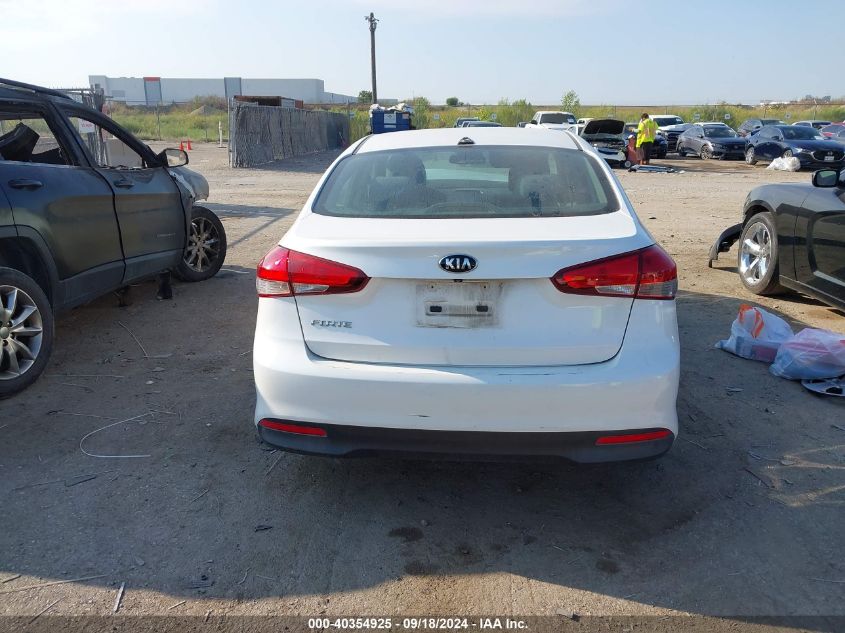 2017 Kia Forte Lx/S VIN: 3KPFL4A70HE014066 Lot: 40354925