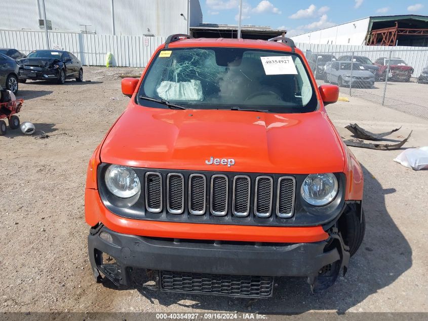 2017 Jeep Renegade Latitude Fwd VIN: ZACCJABB7HPE45811 Lot: 40354927