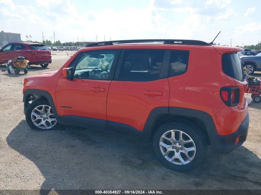 2017 Jeep Renegade Latitude Fwd VIN: ZACCJABB7HPE45811 Lot: 40354927