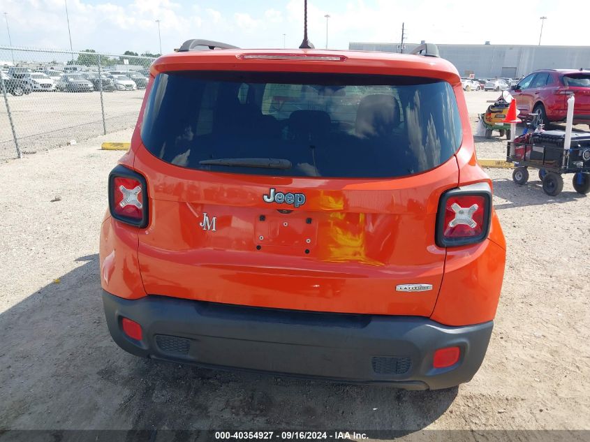 2017 Jeep Renegade Latitude Fwd VIN: ZACCJABB7HPE45811 Lot: 40354927