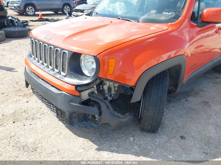 2017 Jeep Renegade Latitude Fwd VIN: ZACCJABB7HPE45811 Lot: 40354927