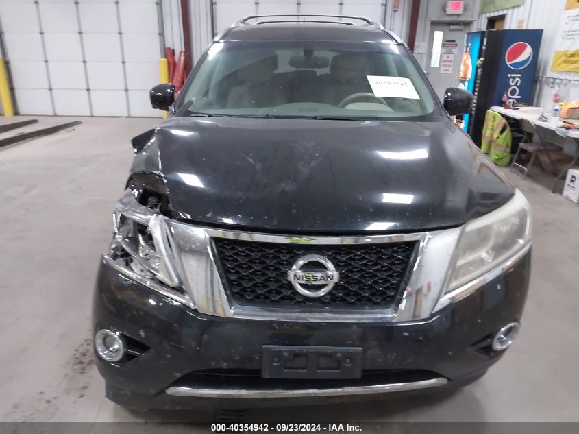 2014 Nissan Pathfinder S/Sv/Sl/Platinum VIN: 5N1AR2MNXEC665453 Lot: 40354942