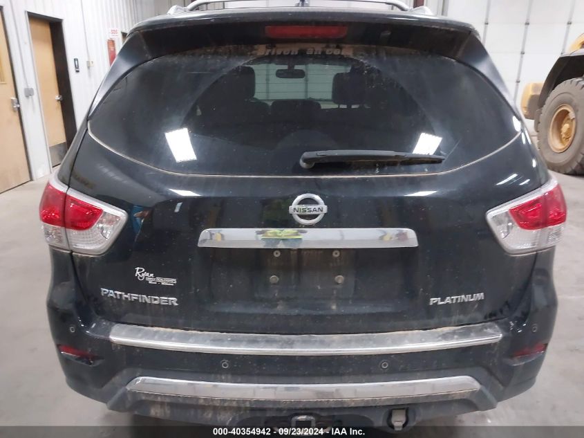 2014 Nissan Pathfinder S/Sv/Sl/Platinum VIN: 5N1AR2MNXEC665453 Lot: 40354942