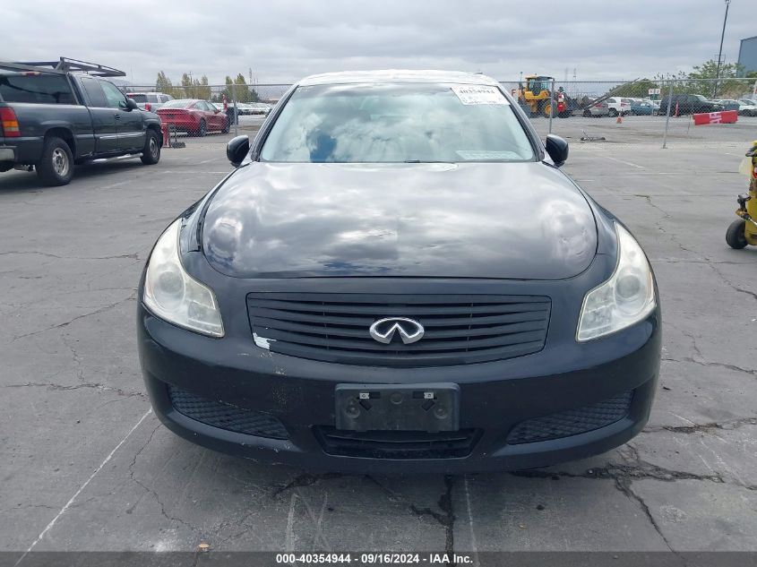 2008 Infiniti G35 VIN: JNKBV61E48M206805 Lot: 40354944