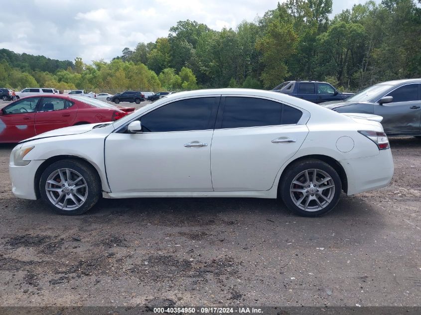 2014 Nissan Maxima 3.5 S/3.5 Sv VIN: 1N4AA5AP8EC461274 Lot: 40354950