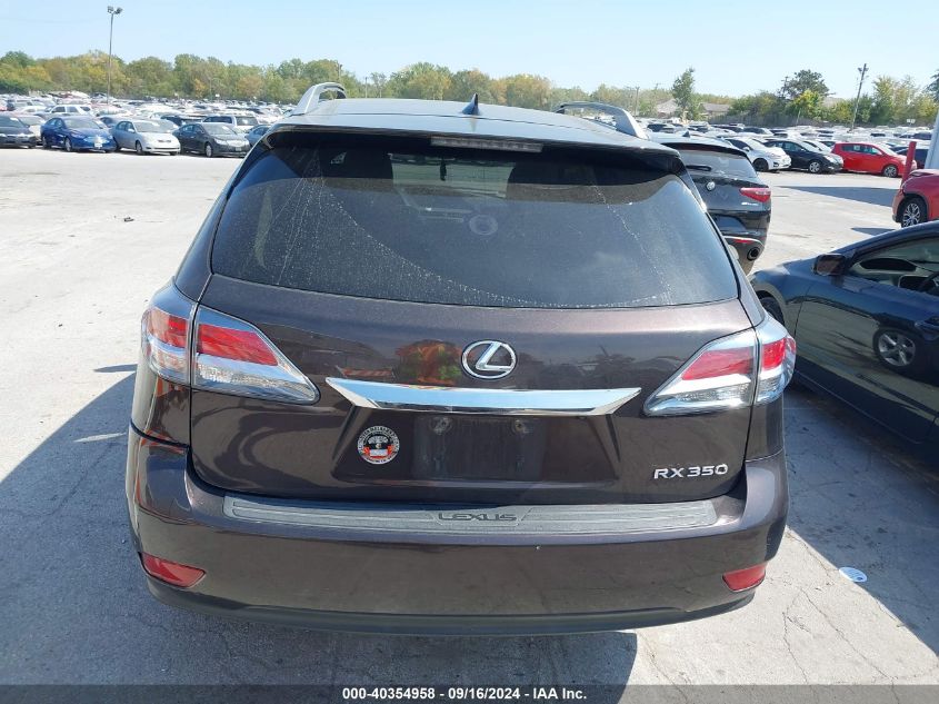 2015 Lexus Rx 350 VIN: JTJBK1BA9F2482122 Lot: 40354958