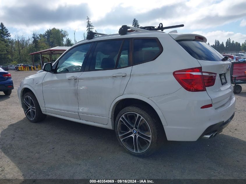 2016 BMW X3 xDrive28I VIN: 5UXWX9C53G0D81615 Lot: 40354969