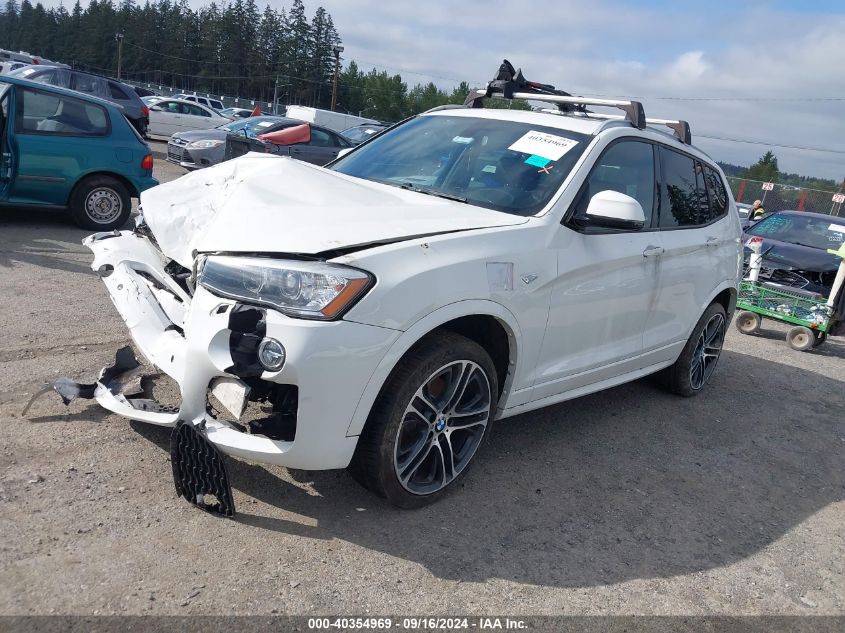 2016 BMW X3 XDRIVE28I - 5UXWX9C53G0D81615