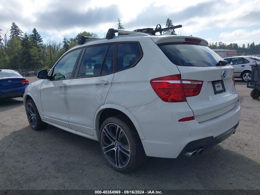 2016 BMW X3 XDRIVE28I - 5UXWX9C53G0D81615