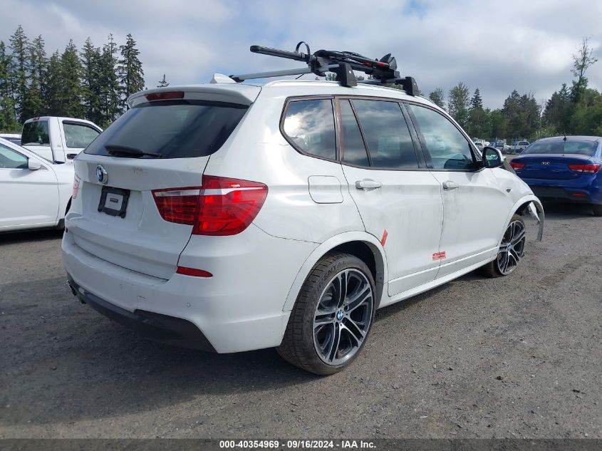 2016 BMW X3 XDRIVE28I - 5UXWX9C53G0D81615