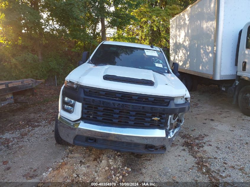 2021 Chevrolet Silverado 2500Hd 4Wd Long Bed Wt VIN: 1GB1YLE70MF171441 Lot: 40354970