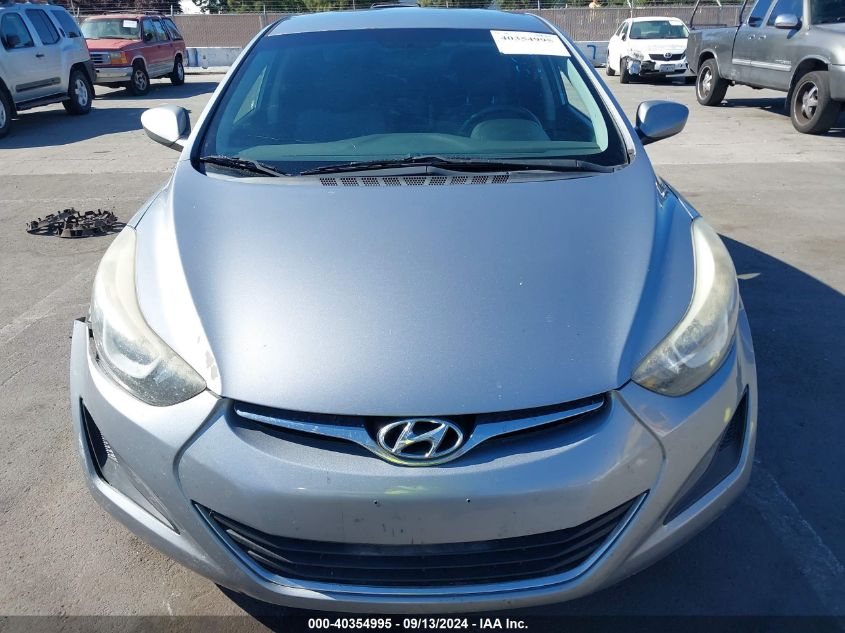 2016 Hyundai Elantra Se VIN: 5NPDH4AE9GH743085 Lot: 40354995