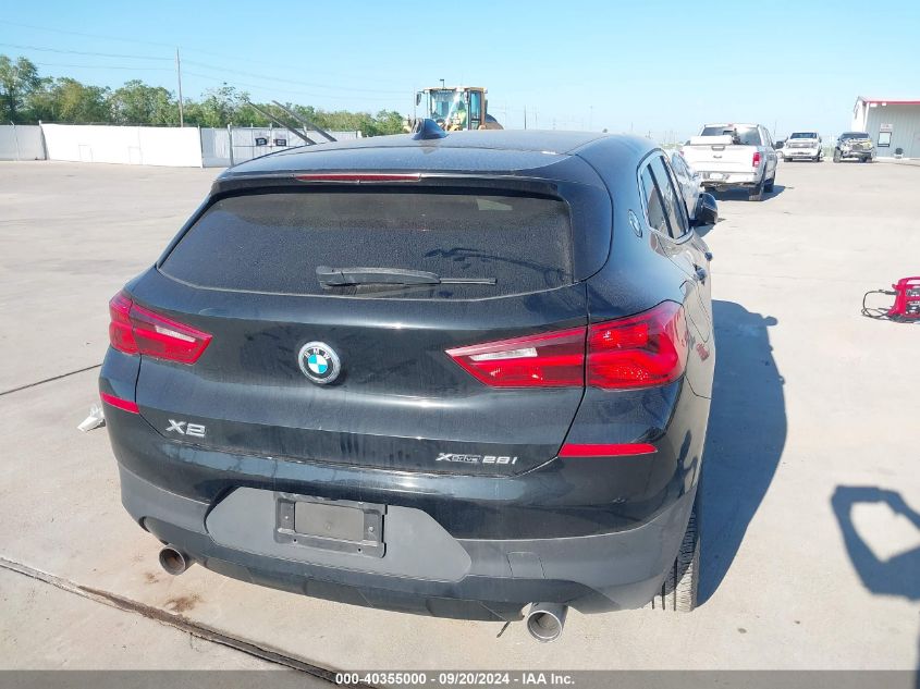 2018 BMW X2 xDrive28I VIN: WBXYJ5C34JEF80995 Lot: 40355000