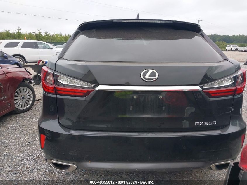 2017 Lexus Rx 350 VIN: 2T2BZMCA6HC126015 Lot: 40355012