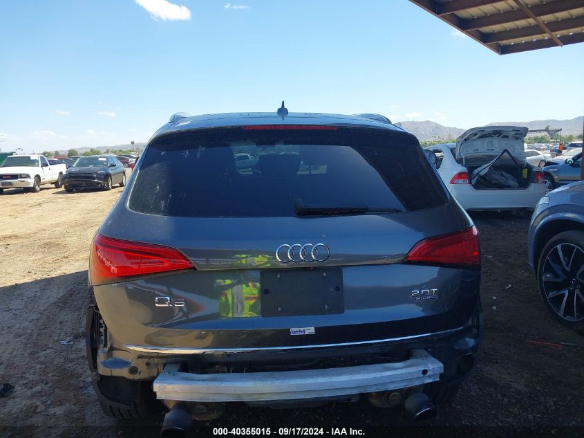 2015 Audi Q5 2.0T Premium VIN: WA1LFAFP7FA123930 Lot: 40355015