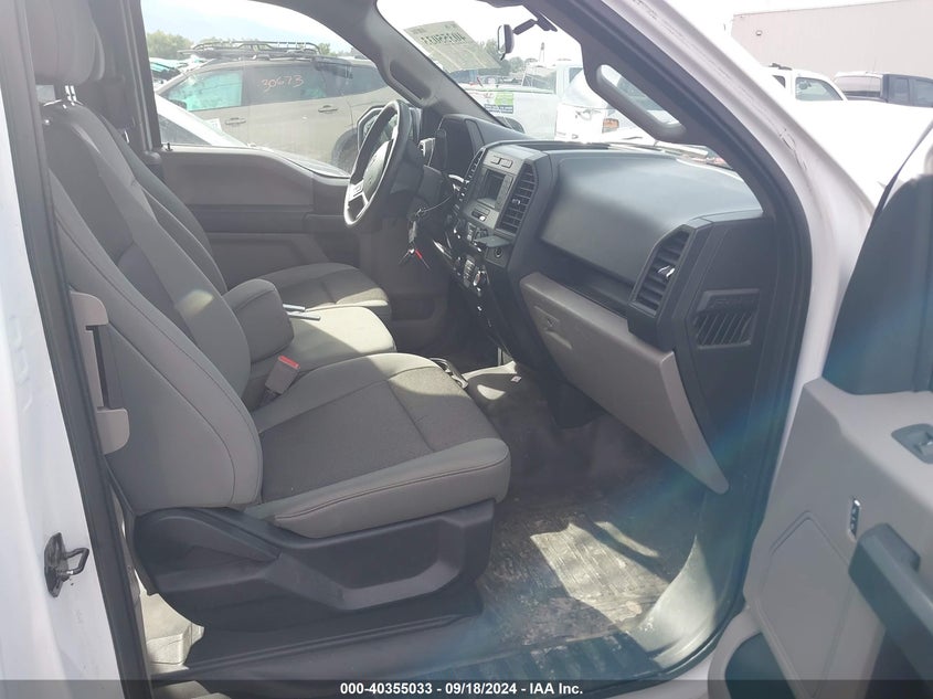 VIN 1FTEX1EP1KKC43109 2019 FORD F-150 XL