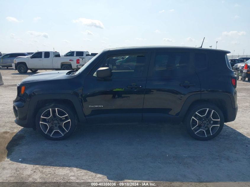 2020 Jeep Renegade Jeepster Fwd VIN: ZACNJAABXLPL72563 Lot: 40355036