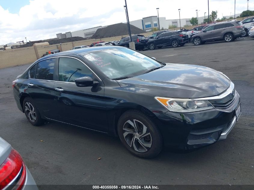 1HGCR2F43HA156033 2017 Honda Accord Lx