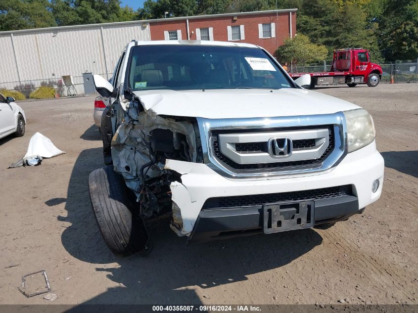 2011 Honda Pilot Ex-L VIN: 5FNYF4H52BB085985 Lot: 40355087