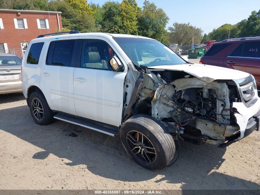 2011 Honda Pilot Ex-L VIN: 5FNYF4H52BB085985 Lot: 40355087