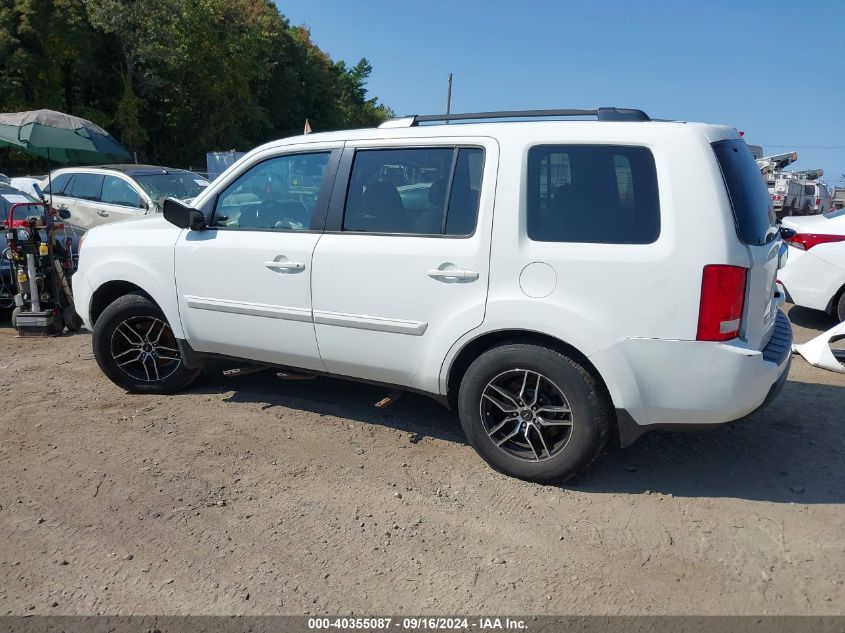 2011 Honda Pilot Ex-L VIN: 5FNYF4H52BB085985 Lot: 40355087