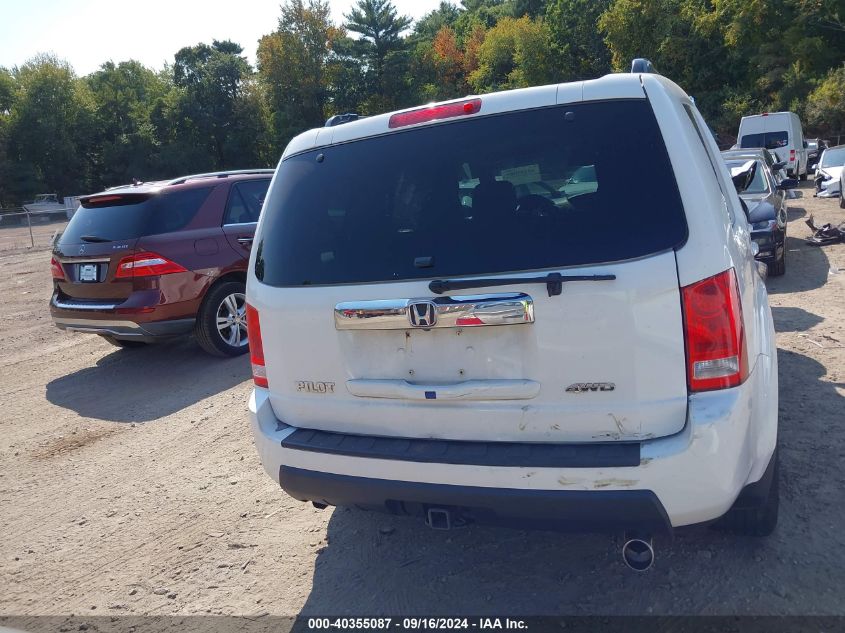 2011 Honda Pilot Ex-L VIN: 5FNYF4H52BB085985 Lot: 40355087