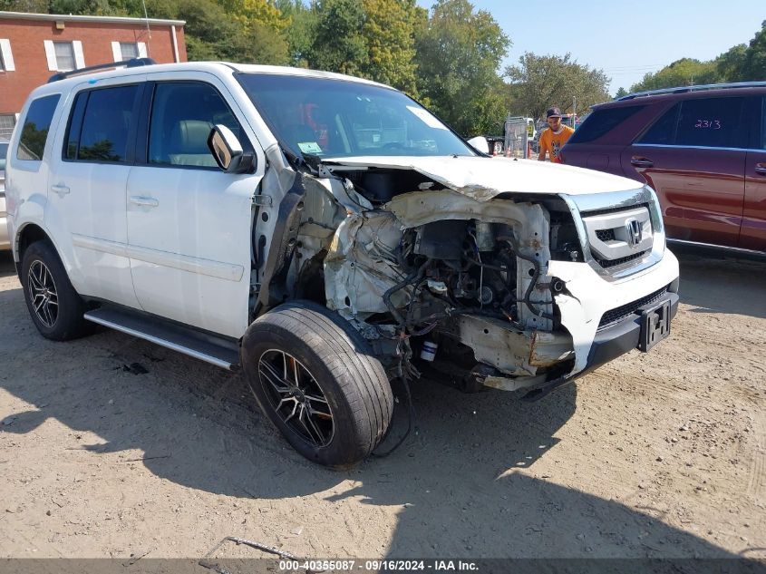 2011 Honda Pilot Ex-L VIN: 5FNYF4H52BB085985 Lot: 40355087