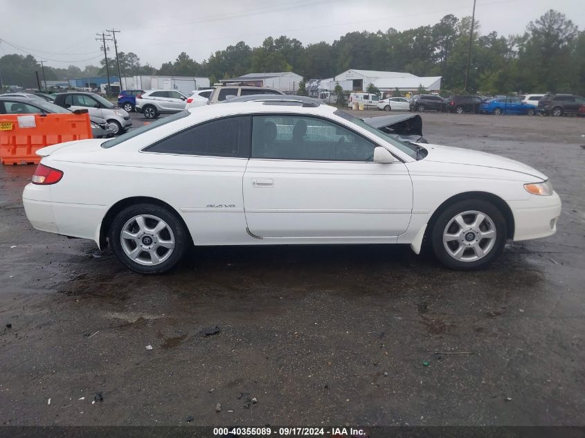 2001 Toyota Camry Solara Sle VIN: 2T1CF28P91C526658 Lot: 40355089