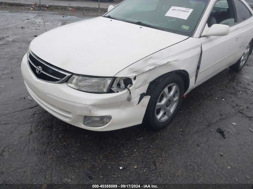 2001 Toyota Camry Solara Sle VIN: 2T1CF28P91C526658 Lot: 40355089